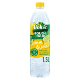 1.5L Volvic - Touch of Fruit Lemon & Lime Flavoured Water with low sugar and no artificial sweeteners.